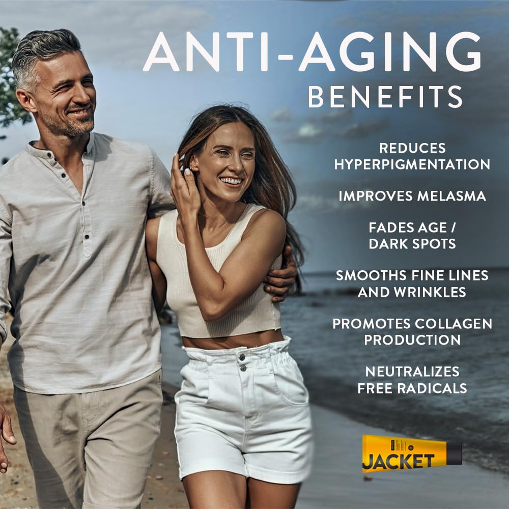 SPF 50+ Anti-Aging Sunscreen Lotion with Vitamin C & Zinc Oxide