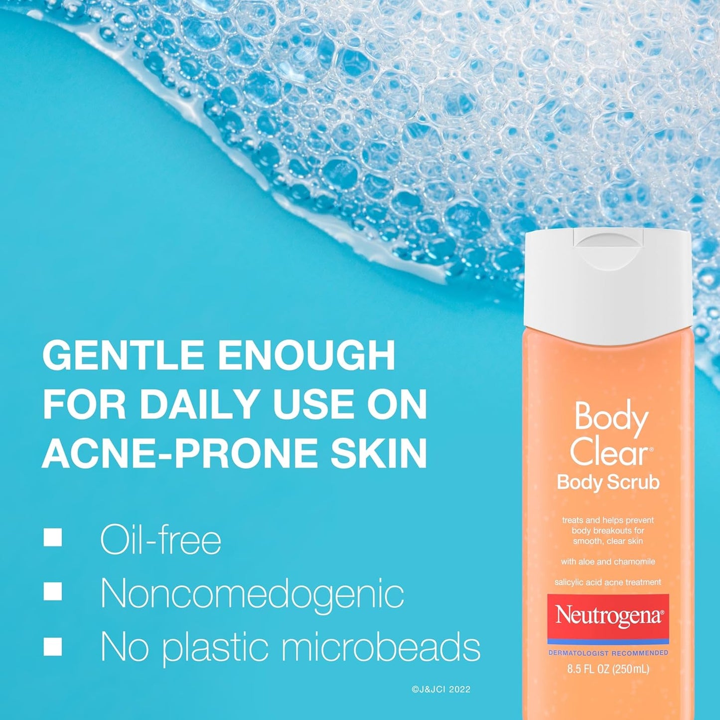 Body Clear Exfoliating Scrub, 8.5 oz