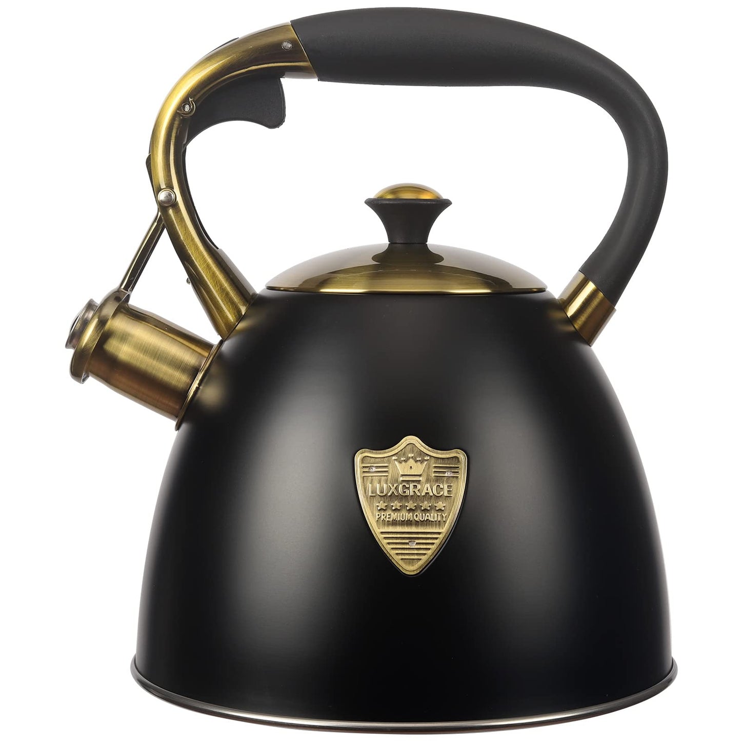 2.9-Quart Stainless Steel Whistling Tea Kettle for Stovetop
