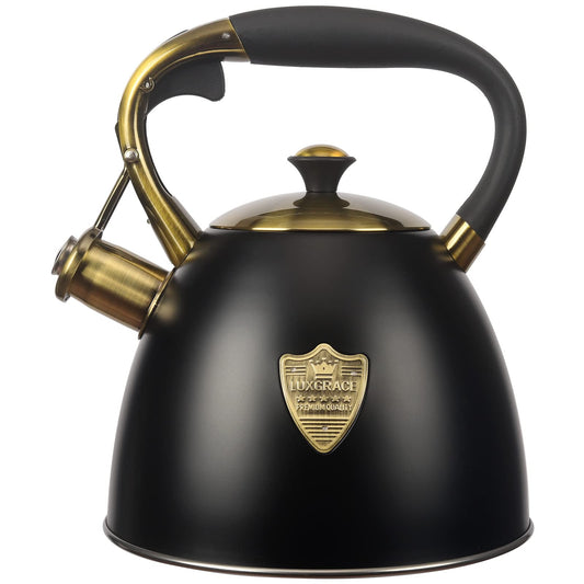 2.9-Quart Stainless Steel Whistling Tea Kettle for Stovetop