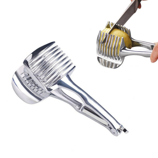 Stainless Steel Multipurpose Onion & Vegetable Slicer