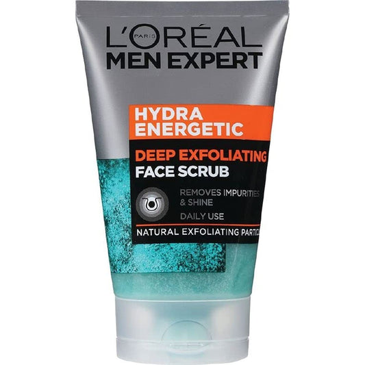 Men’s Deep Exfoliating Face Scrub Wash 100ml