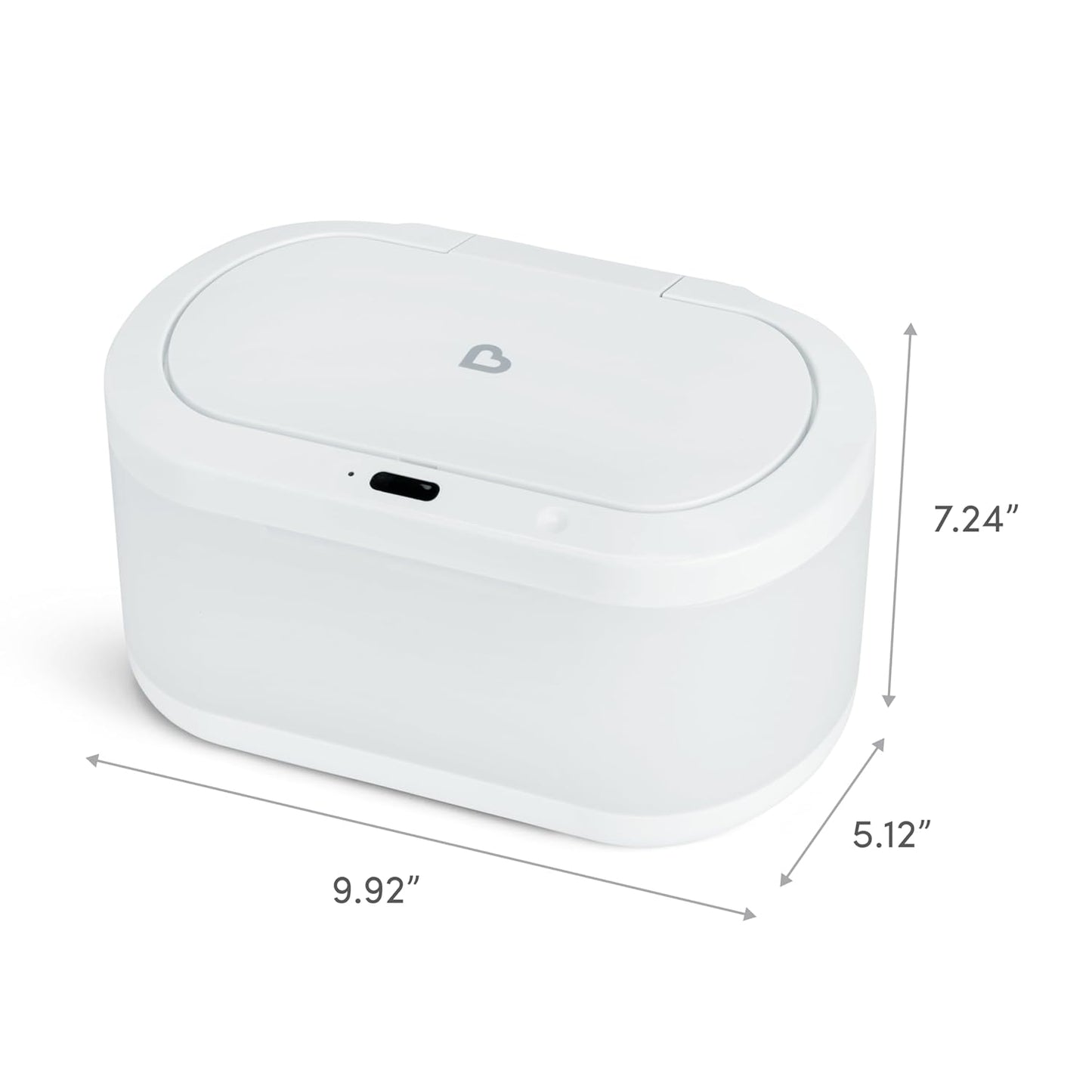 Touch-Free Baby Wipe Warmer with Night Light & Motion Sensor