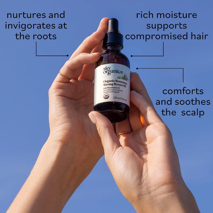 Organic Rosemary Scalp & Hair Oil Serum