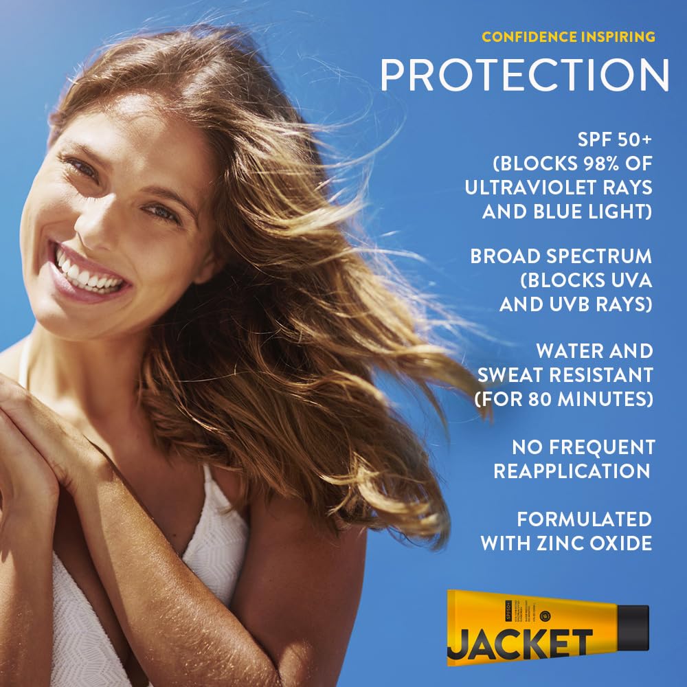 SPF 50+ Anti-Aging Sunscreen Lotion with Vitamin C & Zinc Oxide
