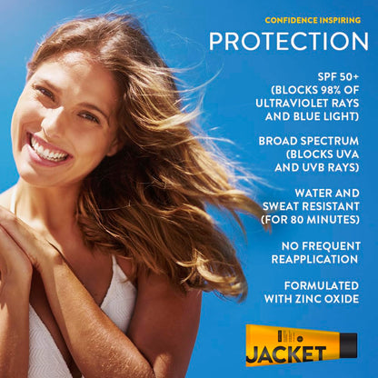 SPF 50+ Anti-Aging Sunscreen Lotion with Vitamin C & Zinc Oxide