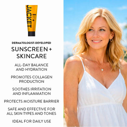 SPF 50+ Anti-Aging Sunscreen Lotion with Vitamin C & Zinc Oxide