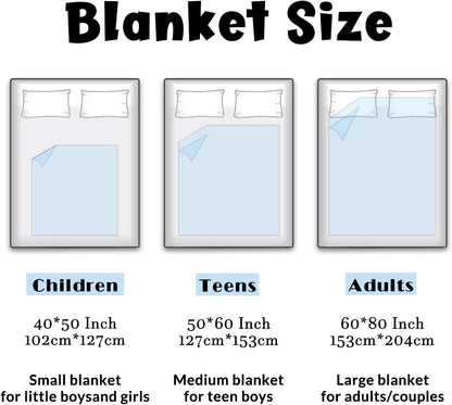 Ultra-Soft Basketball Throw Blanket 80 x 60 Inches