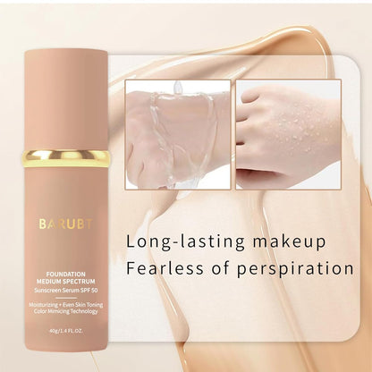 4-in-1 Hydrating Foundation with Concealer & SPF 50+