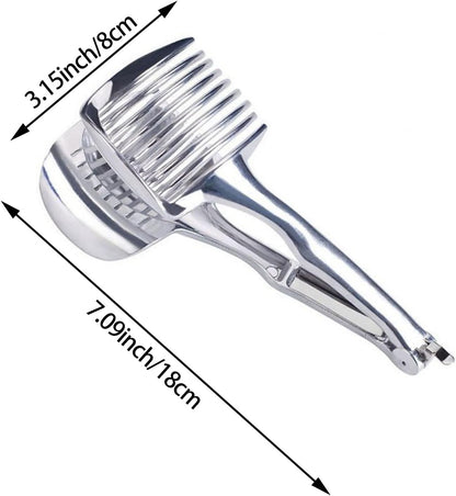 Stainless Steel Multipurpose Onion & Vegetable Slicer