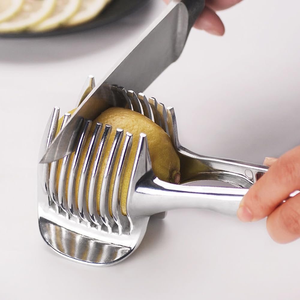 Stainless Steel Multipurpose Onion & Vegetable Slicer