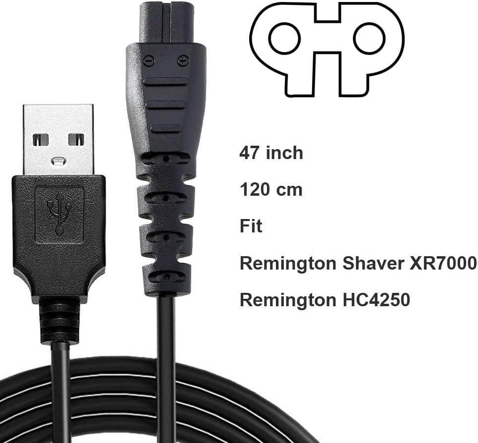 USB Charger Cable for Electric Shavers & Hair Clippers