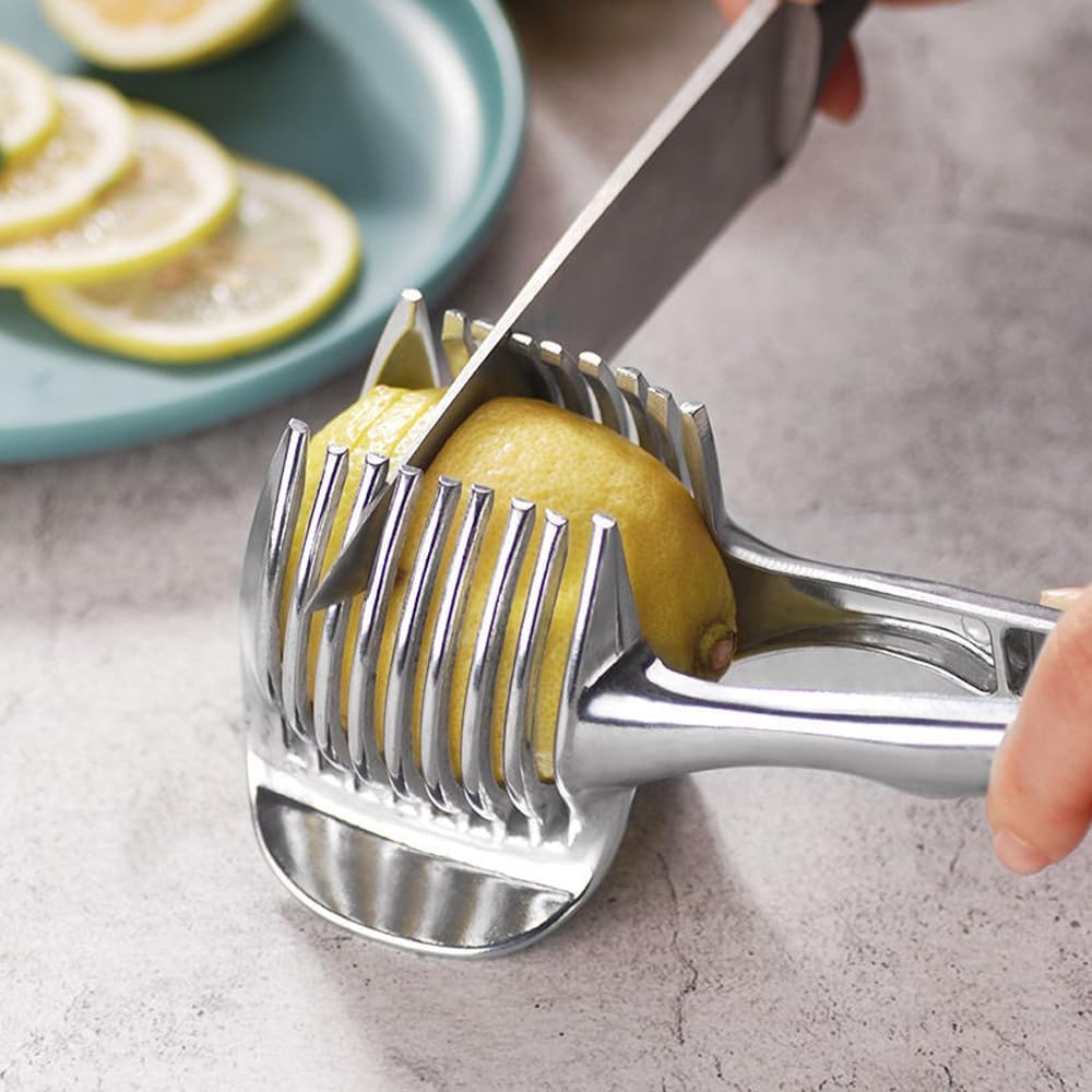Stainless Steel Multipurpose Onion & Vegetable Slicer