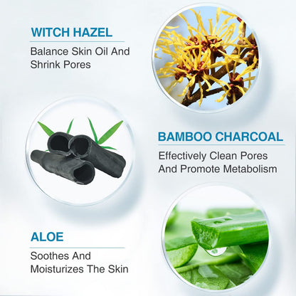 Charcoal Peel-Off Blackhead Remover Mask Kit with Tools