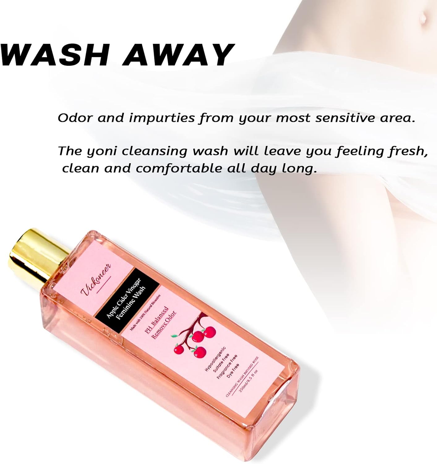 Apple Cider Vinegar Feminine Wash for Daily Intimate Care