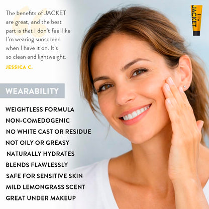SPF 50+ Anti-Aging Sunscreen Lotion with Vitamin C & Zinc Oxide