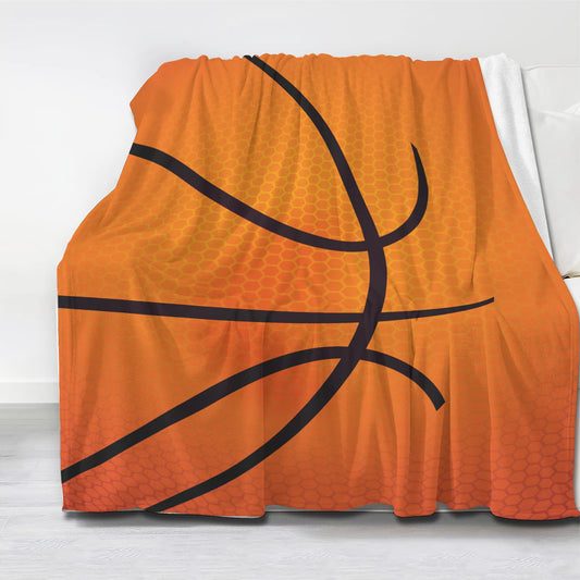 Ultra-Soft Basketball Throw Blanket 80 x 60 Inches