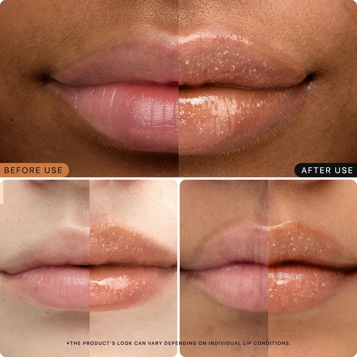 Honey Melting Lip Glitter Gloss Balm