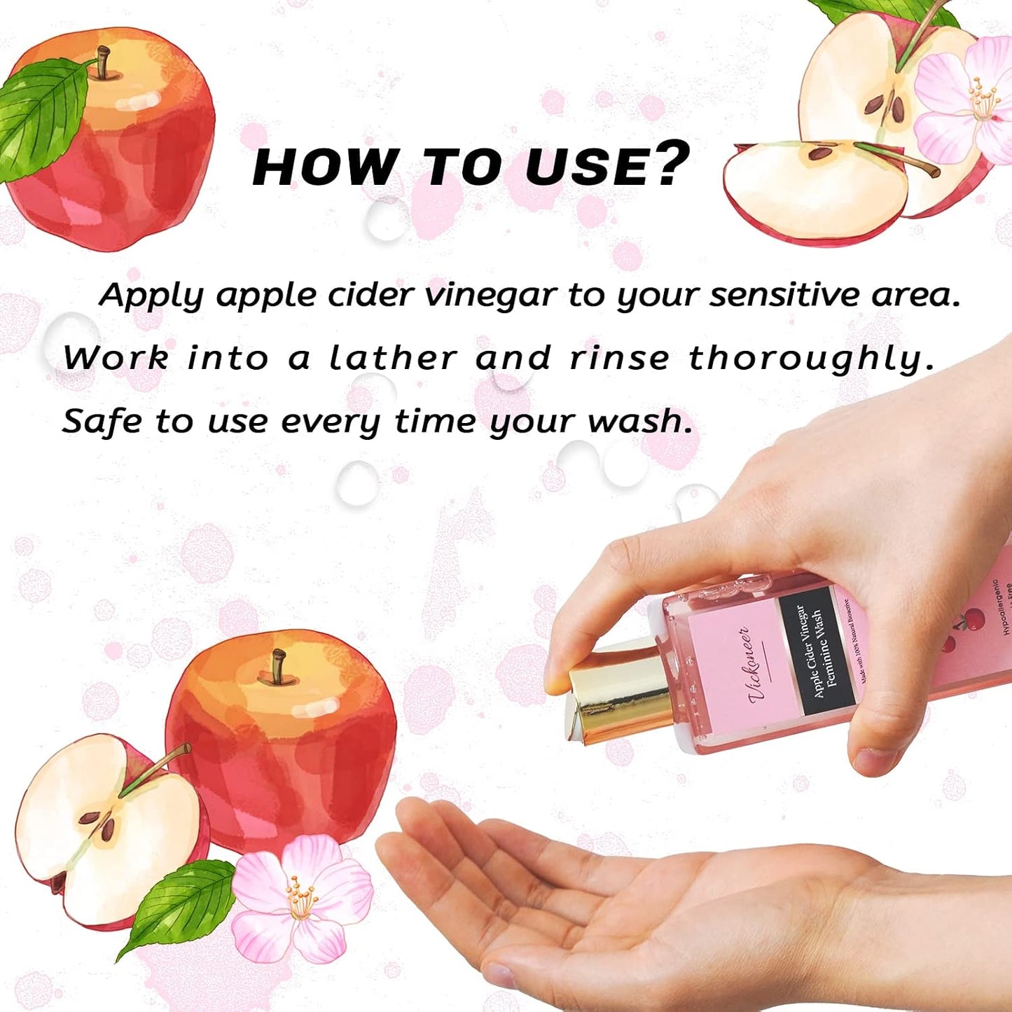 Apple Cider Vinegar Feminine Wash for Daily Intimate Care