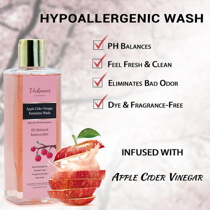 Apple Cider Vinegar Feminine Wash for Daily Intimate Care