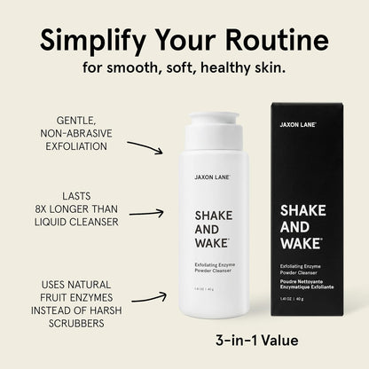 Exfoliating Powder Face Wash with Papaya Enzymes & Vitamin Complex