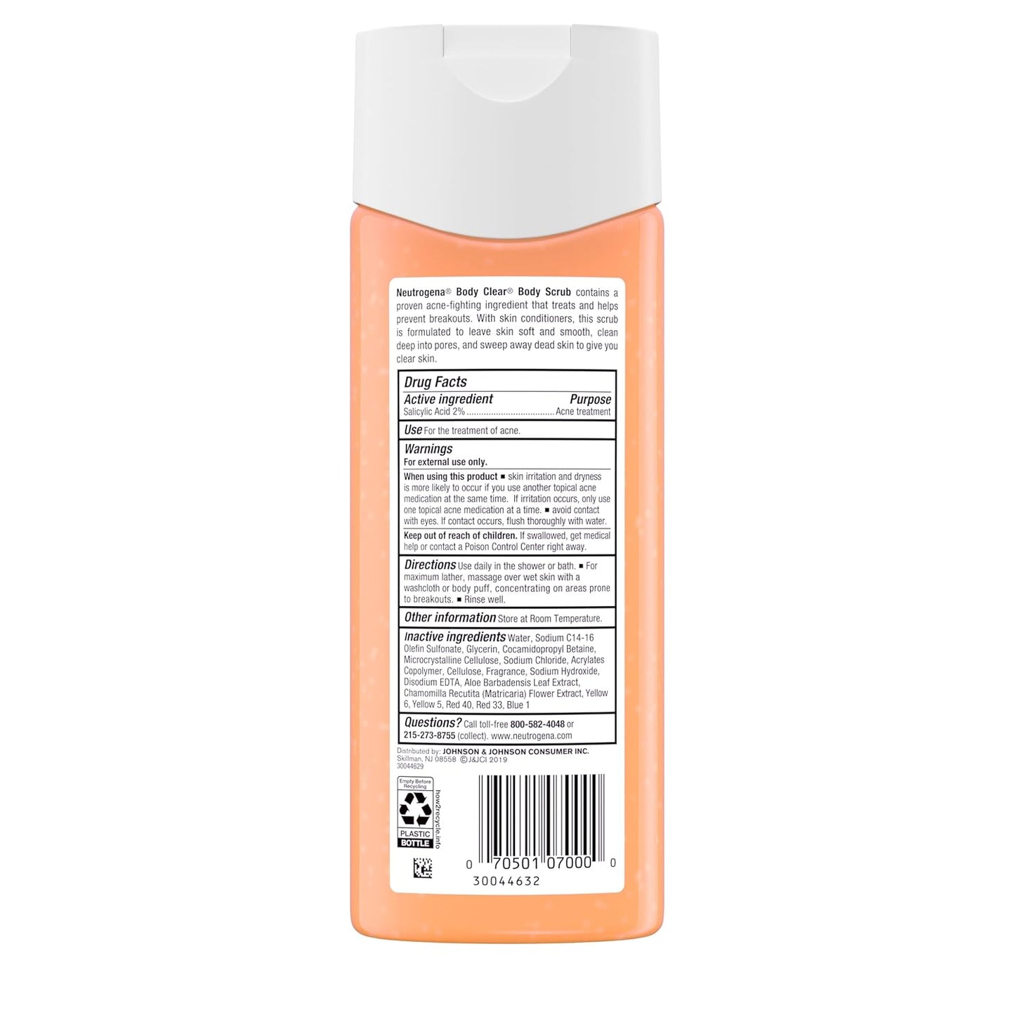 Body Clear Exfoliating Scrub, 8.5 oz