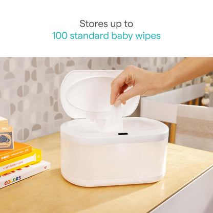 Touch-Free Baby Wipe Warmer with Night Light & Motion Sensor