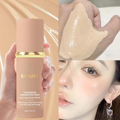 4-in-1 Hydrating Foundation with Concealer & SPF 50+