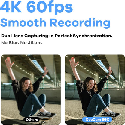 8K 3D Camera with Integrated Viewer & 4K 60FPS Video Recording