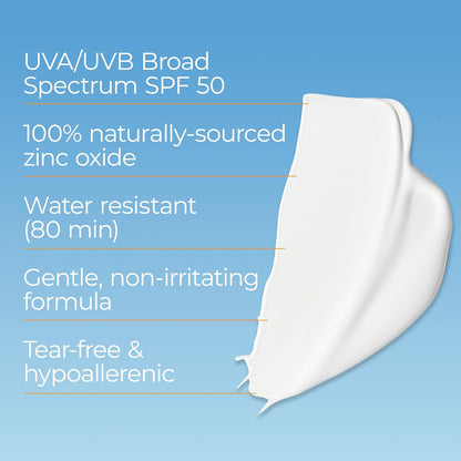 Baby Mineral Sunscreen Lotion SPF 50 with Zinc Oxide