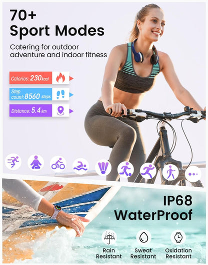 Women’s Smart Watch with Call Function & Fitness Tracking