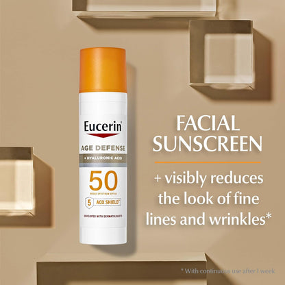 SPF 50 Sunscreen Lotion Set with Hyaluronic Acid