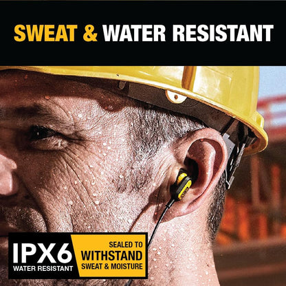 Wired 3.5mm Earbuds with Microphone for Work & Outdoor Use