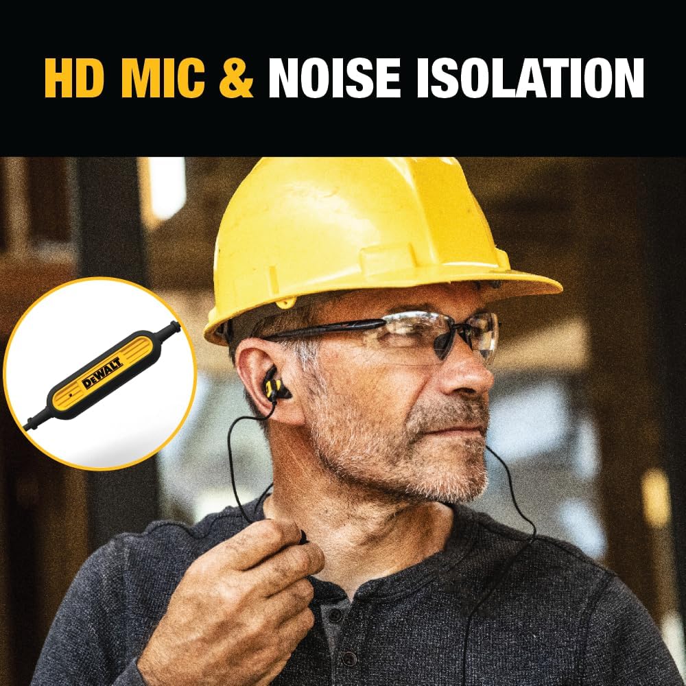 Wired 3.5mm Earbuds with Microphone for Work & Outdoor Use
