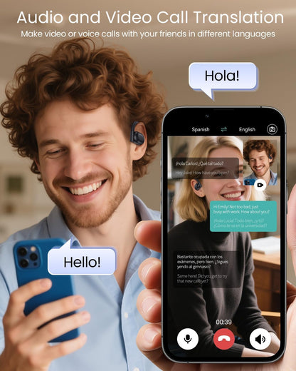 Open-Ear Bluetooth 5.3 Wireless Earbuds with 80-Hour Battery Life