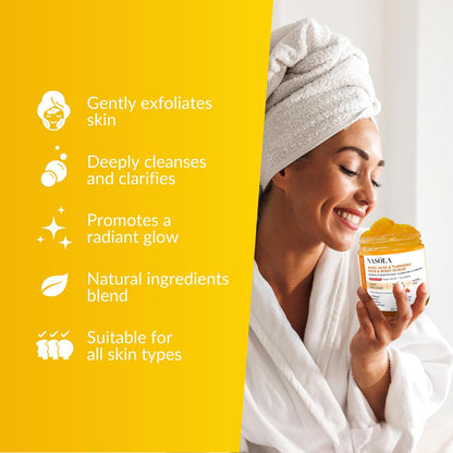 Kojic Acid & Turmeric Face and Body Scrub
