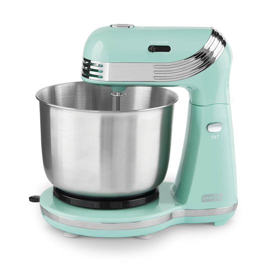 6-Speed Stand Mixer with 3 Qt Stainless Steel Bowl & Attachments