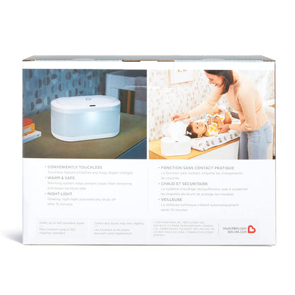 Touch-Free Baby Wipe Warmer with Night Light & Motion Sensor