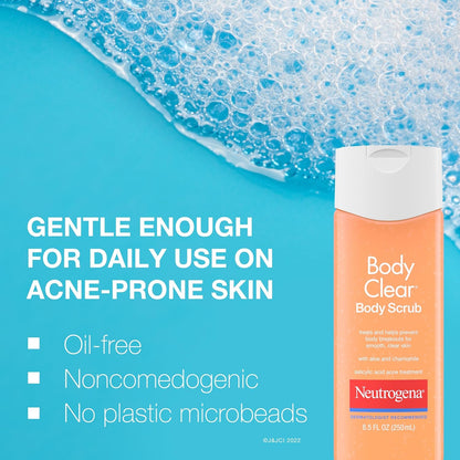 Body Clear Exfoliating Scrub, 8.5 oz