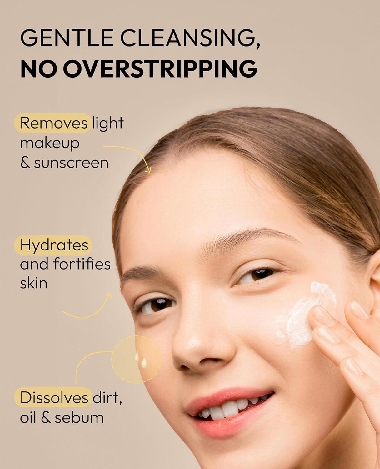 Creamy Milk Facial Cleanser with Hyaluronic Acid & Ceramides