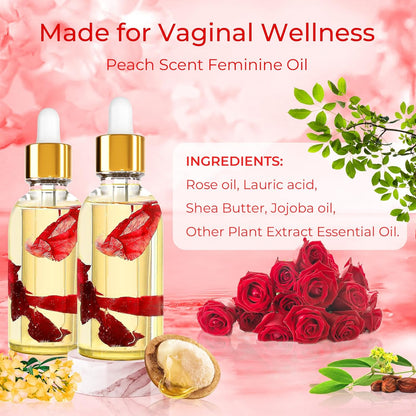 Feminine Care Soap Bars & Natural Intimate Oil Set