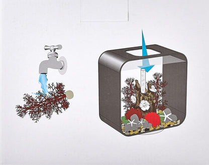 15L Red Forest Aquarium Décor Set