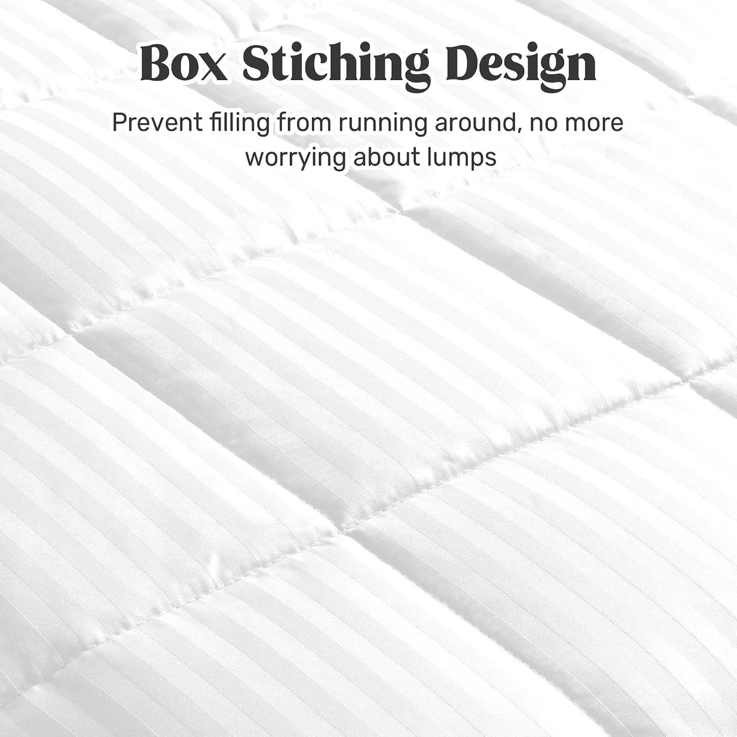 Queen Size Lightweight Down Alternative Blanket with Satin Trim