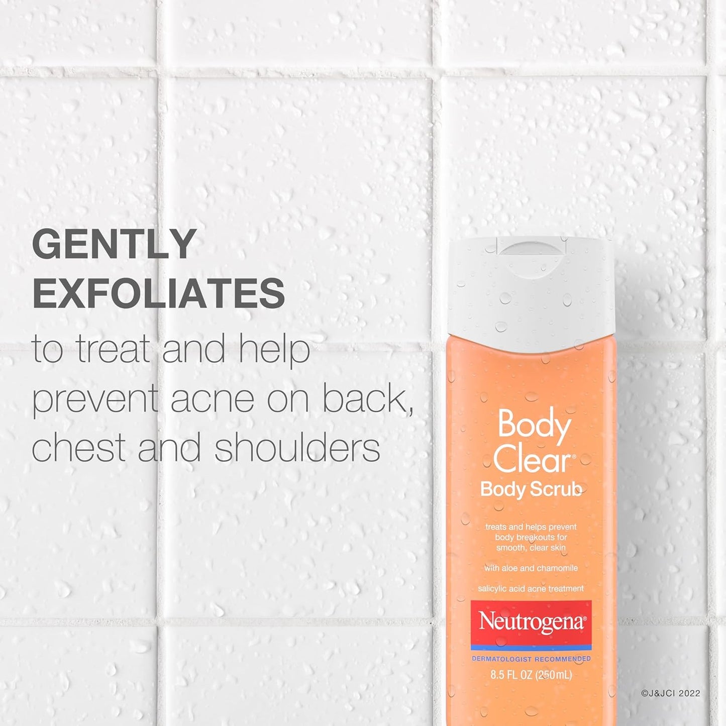 Body Clear Exfoliating Scrub, 8.5 oz