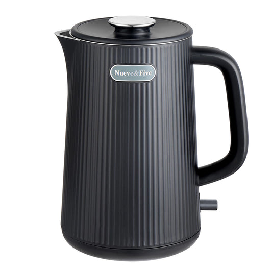 1.7L Double Wall Stainless Steel Electric Kettle with Auto Shut-Off