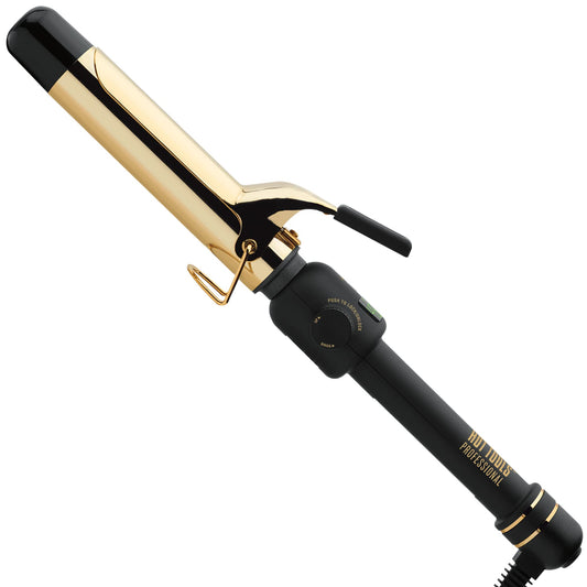 24K Gold 1-1/4 Inch Digital Curling Iron