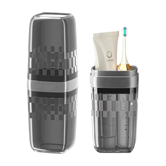 Portable Toothbrush Holder with Protective Travel Cover