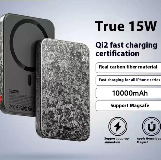 15W Magnetic Power Bank