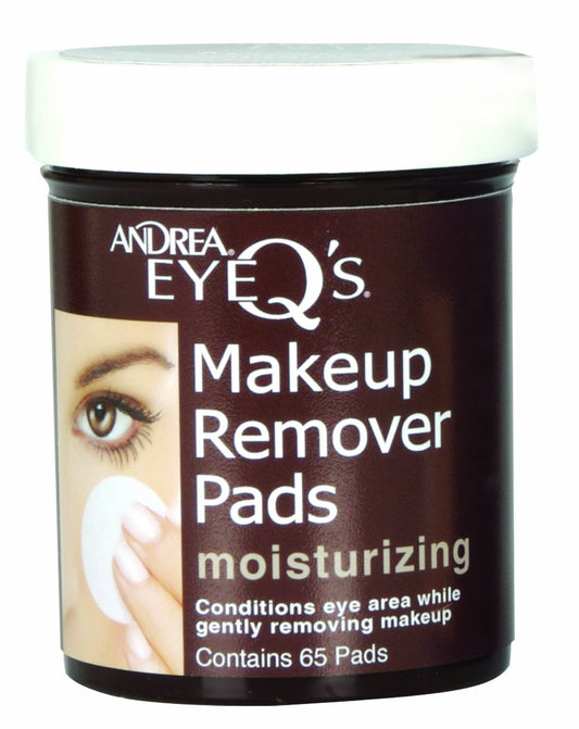 Moisturizing Eye Makeup Remover Pads, 65-Count Pack of 3