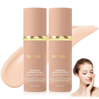 4-in-1 Hydrating Foundation with Concealer & SPF 50+